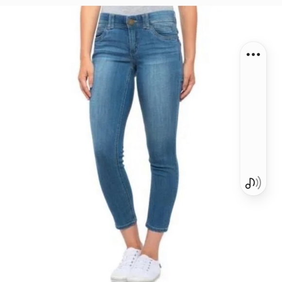 Democracy Ab technology freedom ankle skimmer jeans skinny jeans size 6 - Picture 1 of 9